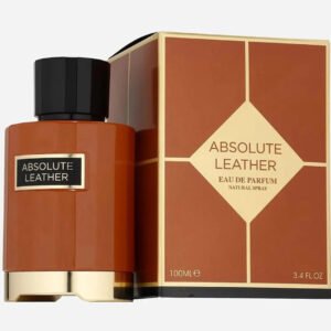 Absolute Leather by Fragrance World 100ml Eau De Parfum