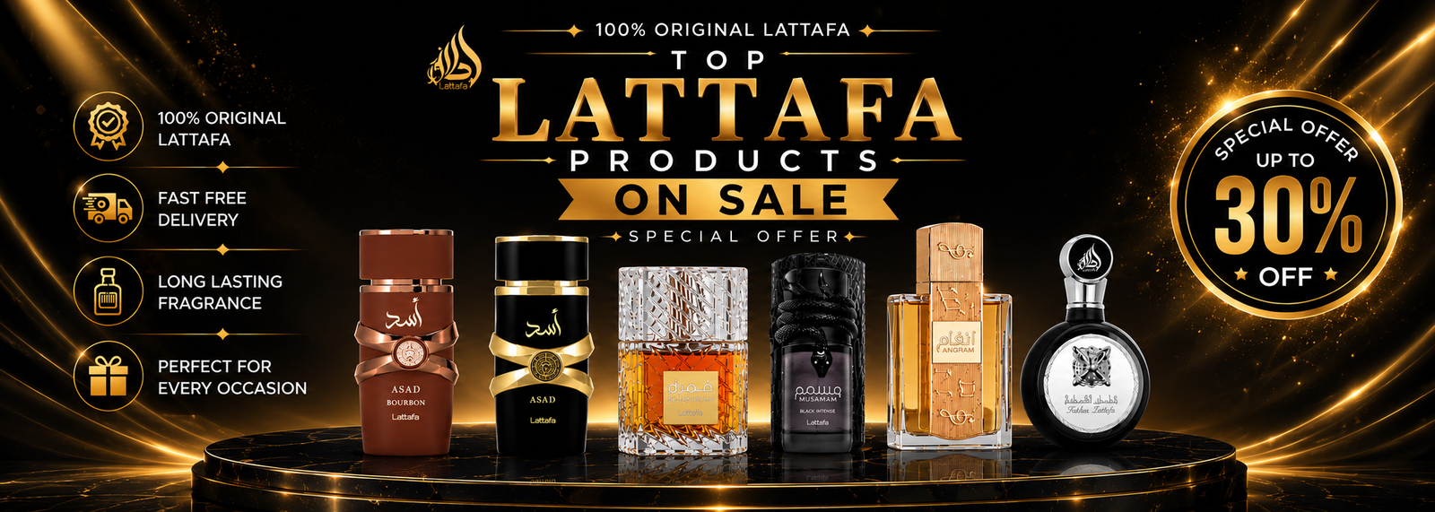 Lattafa Top 10 Bestsellers – Limited Time Offer