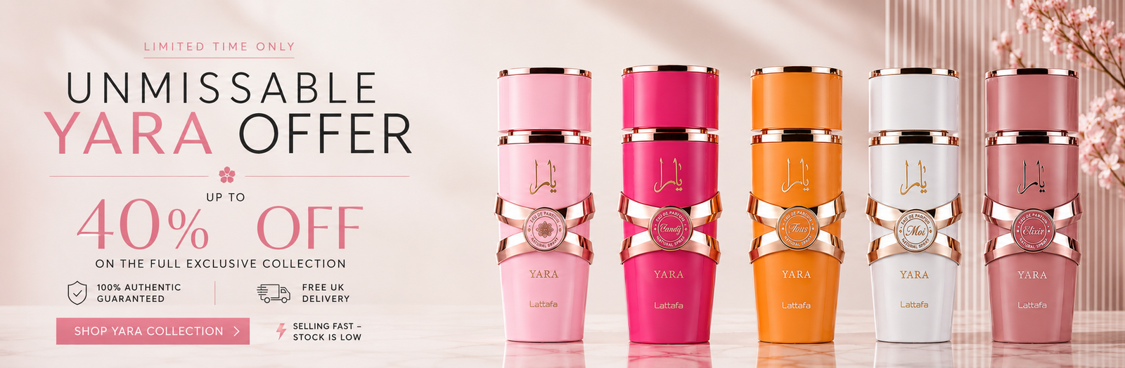 Lattafa Yara collection offer